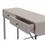 Siva/bež stranska mizica 35x110 cm Titan – Marckeric
