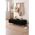 Hanah Home Rena tapacirana klupa s prostorom za odlaganje 90 × 45 × 30 cm, crna