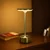 LED punjiva dodirna stona lampa TAVOLO LED/2,5W/5V 2400 mAh 3000-6000K zlatna