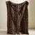 Rjava odeja 130x170 cm Animal Print – Catherine Lansfield