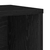 Regal za knjige crni hrasta 60x24x85 cm od konstruiranog drva