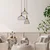 Opviq Luster Dear-11215, 50-140cm, 63x54 cm, 3xE27