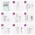 Plisirana roleta crna 40x150 cm širina tkanine 39,4 cm