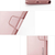 Maska na preklop Hanman Mill za Honor X8b, Roze