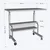 Hanah Home sto za laptop Dh Desk Table, 80 cm, braon