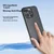 ALittleFlower Maska za mobilni telefon Iphone 13 Pro Max, Crna