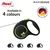 Flexi Leash Black Design S kabel 5m črno-zelen