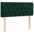 shumee Box spring postelja z vzmetnico temno zelena 120x200 cm žamet