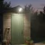 LED solarna ulična lampa VENICE 200W/12000 mAh IP65 crna, sa senzorom i prigušiva + daljinski upravljač