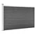 Panel za ogradu WPC 175 x 105 cm crni