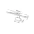Opviq Zidna lampa 3000K, 3000K/9W LED, Siva