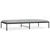 Metalni okvir za krevet crni 90 x 200 cm