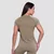 GymBeam Women‘s Pulse Running T-shirt Vetiver