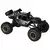 WOWO Velik RC avto Rock Crawler 4x4 1:8 z LED - črn