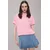 Trendyol Milla Ženska majica TWOSS25TS00077, Roze