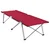 Sklopivi kamperski krevet 2 pcs Crvena 194 x 62,5 x 42,5 cm