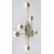 Rabalux Zidna plafon lampa Amadeo LED, 21W, 3000K, 96cm, Zlatne boje