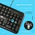Gesobyte Tastatura, Žičana, Crna + Miš, Crni
