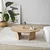 Hanah Home Klub sto Rock, 105x35x65 cm, Bež