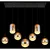 Globo 16057-7H - LED luster na sajli SEVERIN LED/48W/230V