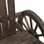 Vrtna stolica Adirondack od masivne jelovine