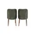 Hanah Home Set 2 trpezarijske stolice Orah