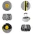 MyValice Set kofera 8296, 2 dela, Sivi