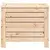 Vrtni tabure 62 x 31,5 x 52 cm od masivne borovine
