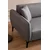 Atelier del Sofa Ugaona garnitura Belissimo 95x67x270cm Siva