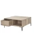 Hanah Home Klub sto Shp-660-Tt-1, 90x42x90 cm, Smeđi