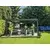 Bioklimatska pergola Ancora — Električni/4 x 6 m/Bela/Stenska