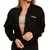BeastPink Women‘s Bliss Zip-Up Sweatshirt Black