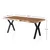 Hanah Home Trpezarijski sto Gala-3022, 180x80x79 cm, Orah
