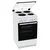GORENJE Električni šporet GE5A21WH, 4 ringle, Konvencionalna rerna, Beli