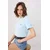 Trendyol Milla Ženska majica TWOSS26TS00144, Svetloplava