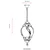 Opviq Spoljna lampa BFE-68182-BSY, 85 cm, Viseća, IP65, ABS, E27, 60W, Crna