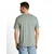 TOM TAILOR DENIM Majica pastelno zelena/marelica/bela