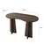 Hanah Home Radni sto Infini, 120 x 75 x 60 cm, Orah