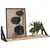 Zidne police 2 kom Boja hrasta sonome 60x15x15,5 cm