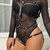Subblime Fetish Body Harness Adjustable Straps Leather Black