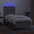 Vidaxl Box spring postelja z vzmetnico LED taupe 90x200 cm blago