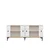 Hanah Home Konzola Yuka 150, 150x75x32 cm, Bela