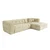 Atelier del Sofa Ugaona garnitura Cady 100x72x300cm Zelena