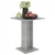 Bistro stol boja betona 60 x 60 x 75 cm od konstruiranog drva
