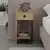 Hanah Home Noćni ormarić Sirius 32x61x30cm Hrast