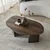 Hanah Home Klub sto Rock, 105x35x65 cm, Braon