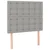 Vidaxl Box spring postelja z vzmetnico svetlo siva 90x190 cm blago