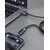 Swissten LCD kabel USB-A / USB-C 1m