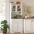 Homestar Kuhinjski omarica 68x38x170 cm Bela