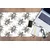 Decormat Podloga za pisalno mizo Bees pattern 100x50 cm
